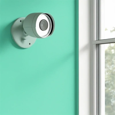 Bellingham vivint camera facing a window